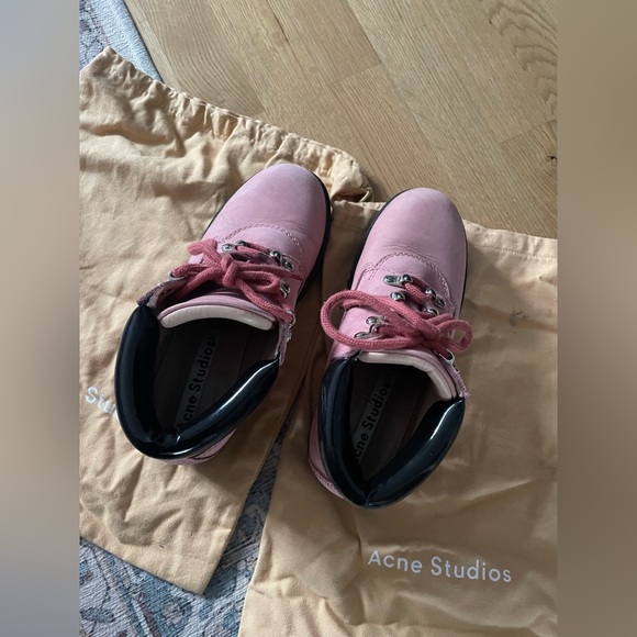 Pink Acne Studios Boots - Size 36 - Picture 6 of 9